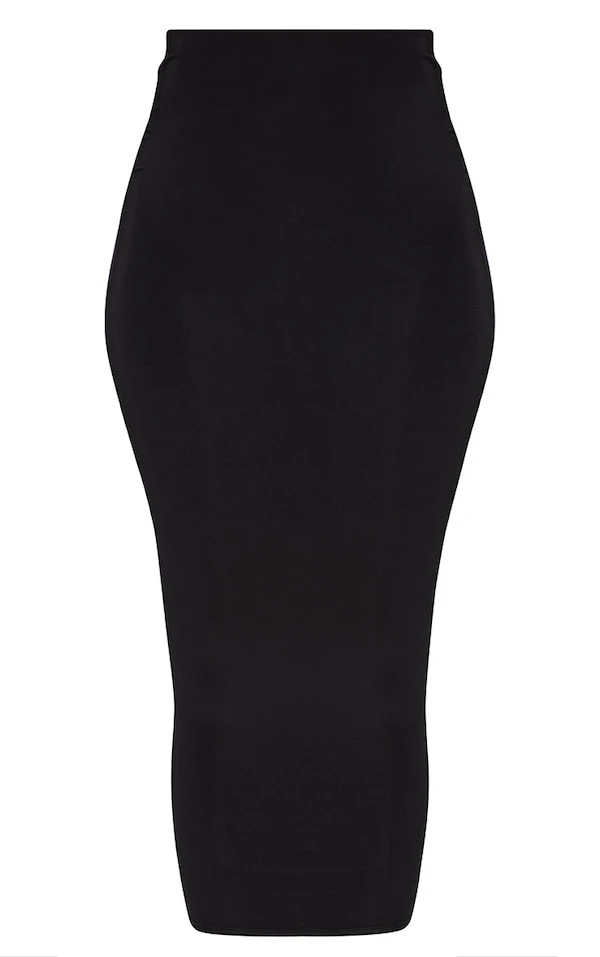 Seconde Peau - Jupe Longue Noire – Image 3